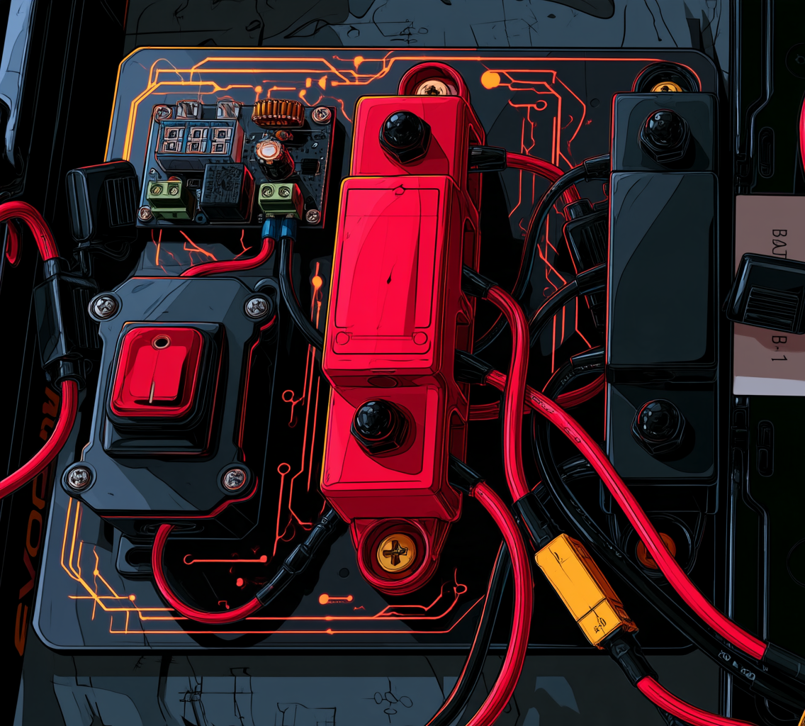 Sentinel Power Supply Unit components and field power connections