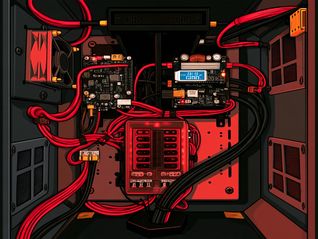 Stylized Sentinel Image Processing Unit installed in the field